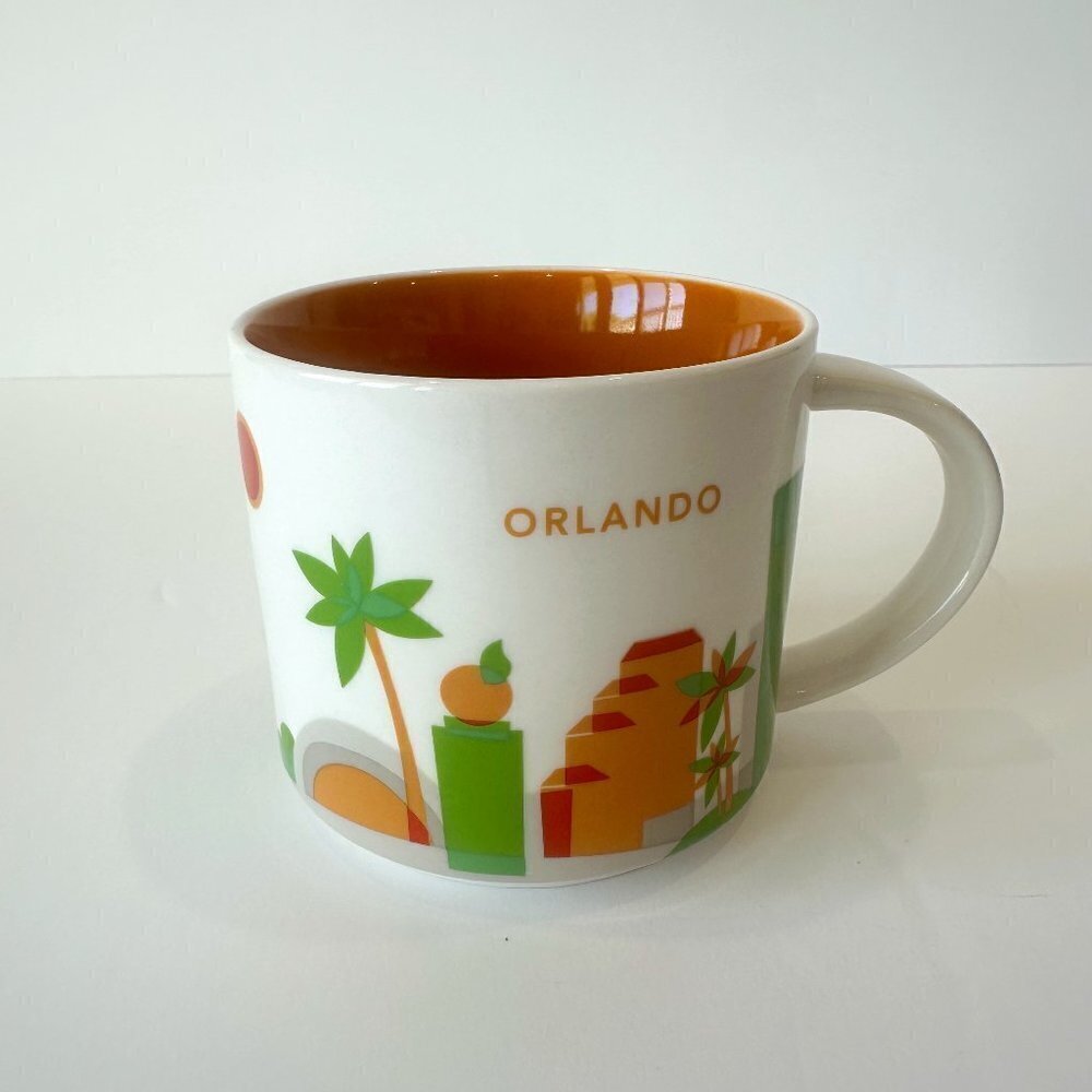 Starbucks You Are Here Collection Orlando Florida Ceramic Coffee Cup Mug